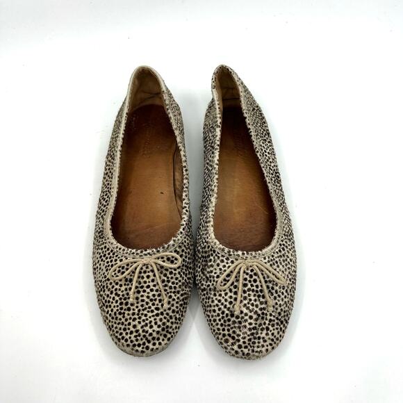 Madewell The Adelle Leopard Ballet Flats Women's 9 US - Picture 5 of 9